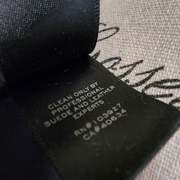 Marc by Marc Jacobs Gray Wool/Cotton Blend Plum Kitten Melange Dress Size M - Picture 11 of 11